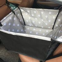 HKM-9035709 Foldable Cat Paw Footprint Seat Cover - Oxford Cloth, Multiple Colors, 60x40x35cm