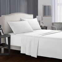 HKM-903571 Soft and Comfortable Four-Piece Bed Sheet Set in Multiple Sizes