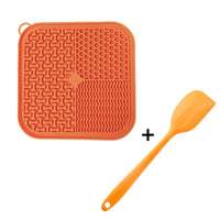 HKM-9036733 Premium Slow Feeder Dog Licking Mat with Suction Cups for Anxiety Relief and Pet Engagement