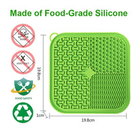 HKM-9036733 Premium Slow Feeder Dog Licking Mat with Suction Cups for Anxiety Relief and Pet Engagement