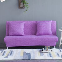 HKM-903699 Linen Sofa Cover for Armrest-Free Designs, Protects and Enhances Furniture