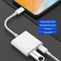 HKM-903699 Type-C to USB Adapter Cable, USB C Male to USB 3.0 Female Connector, Compatible with MacBook, Samsung, LG, Google Devices