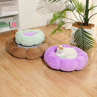 HKM-9037501 Cozy Plus Velvet Thick Round Cat Litter Kennel - Warm, Durable & Breathable Pet Nest