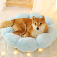 HKM-9037501 Cozy Plus Velvet Thick Round Cat Litter Kennel - Warm, Durable & Breathable Pet Nest