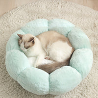 HKM-9037501 Cozy Plus Velvet Thick Round Cat Litter Kennel - Warm, Durable & Breathable Pet Nest