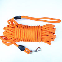 HKM-9039037 Durable Nylon Pet Training Traction Rope ¨C Solid Color Options, Sizes 5m, 10m, 15m