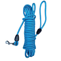 HKM-9039037 Durable Nylon Pet Training Traction Rope ¨C Solid Color Options, Sizes 5m, 10m, 15m