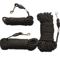 HKM-9039037 Durable Nylon Pet Training Traction Rope ¨C Solid Color Options, Sizes 5m, 10m, 15m