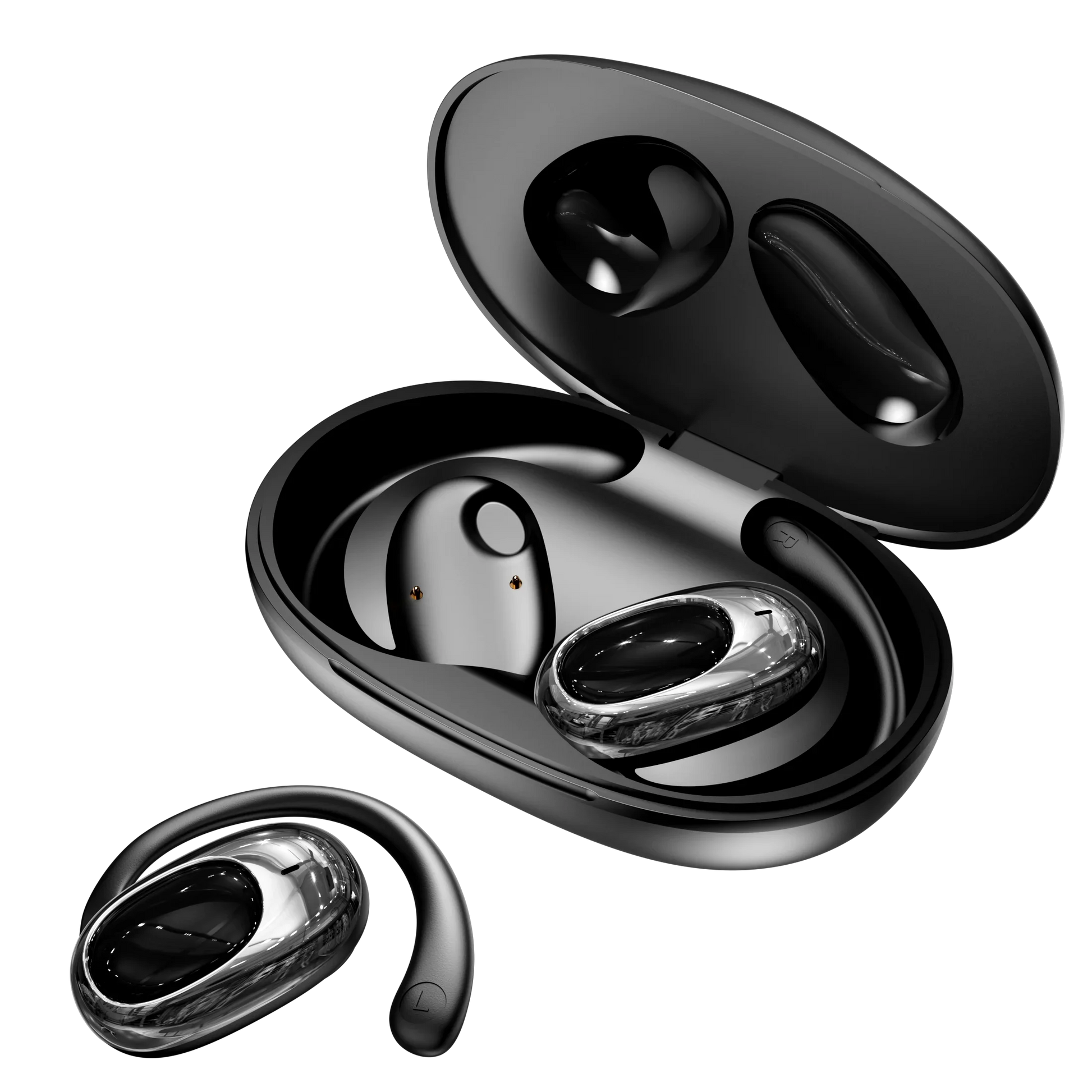 HKM-903955 Wireless Touch Screen Earbuds with ENC Noise Cancelling and LED Battery Indicator