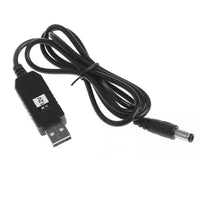 HKM-904019 USB DC 5V to DC 12V Step-Up Converter Adapter Cable for Power Bank and 12V Devices