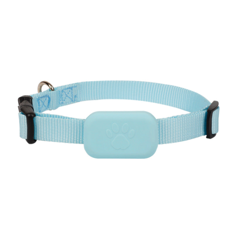 HKM-9041213 Pet Positioning Collar with Anti-Lost Tracker for Cats and Puppies - Bluetooth 5.2, Sound Alert up to 90 dB, Adjustable Size 28-39 cm, Available in Black, Blue, and Pink