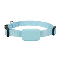 HKM-9041213 Pet Positioning Collar with Anti-Lost Tracker for Cats and Puppies - Bluetooth 5.2, Sound Alert up to 90 dB, Adjustable Size 28-39 cm, Available in Black, Blue, and Pink