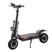 HKM-904147 Foldable 11-Inch Electric Off-Road Scooter, Dual Motor, Up to 100KM Range, Waterproof, 200KG Max Load