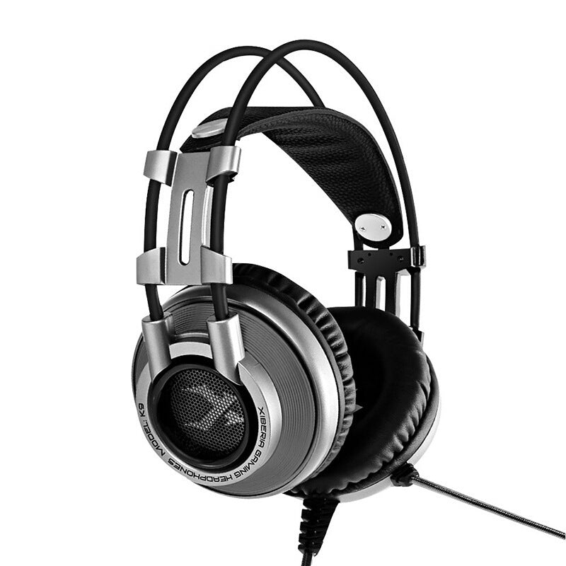 HKM-904147 Wired Gaming Headset with Noise Cancelling Microphone for Computers and Consoles