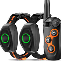 HKM-9042493 Remote Dog Training Collar with 600m Range, Adjustable Vibration and Shock, Waterproof Receiver