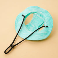 HKM-9044029 Adjustable Bucket Hat for Dogs and Cats - Sun Protection in Tie-Dye Colors