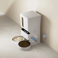 HKM-904403 Automatic Dual Bowl Smart Feeder for Dogs with Slow Feeding Function