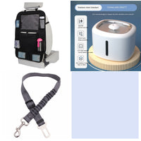 HKM-9045053 Automatic Pet Water Dispenser with Circulation and Optional Lighting