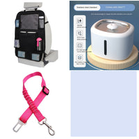 HKM-9045053 Automatic Pet Water Dispenser with Circulation and Optional Lighting
