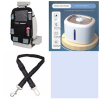HKM-9045053 Automatic Pet Water Dispenser with Circulation and Optional Lighting