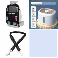 HKM-9045053 Automatic Pet Water Dispenser with Circulation and Optional Lighting