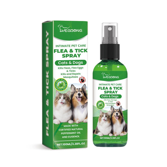 HKM-9046845 Gentle Daily Cleaning Care Solution for Dogs - 100ml Insect Repellent Spray