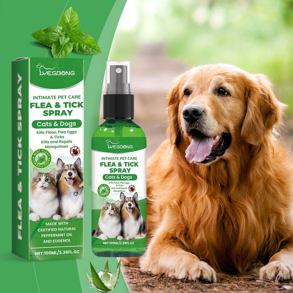 HKM-9046845 Gentle Daily Cleaning Care Solution for Dogs - 100ml Insect Repellent Spray