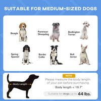 HKM-9046973 Elevated Dog Cot with Cooling Fabric for Comfort and Relaxation