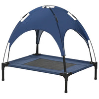 HKM-9046973 Elevated Dog Cot with Cooling Fabric for Comfort and Relaxation