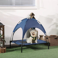 HKM-9046973 Elevated Dog Cot with Cooling Fabric for Comfort and Relaxation