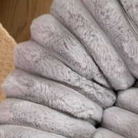 HKM-9049021 Long Plush Round Cat Nest & Dog Bed ¨C Winter Warm Soft Pet Sleeping Mat in Various Sizes and Colors