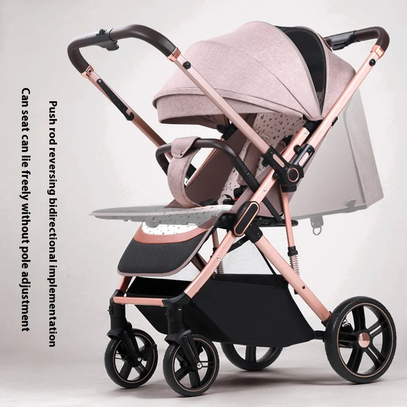 HKM-904979 Adjustable Baby Stroller with High-Quality Control for Newborns