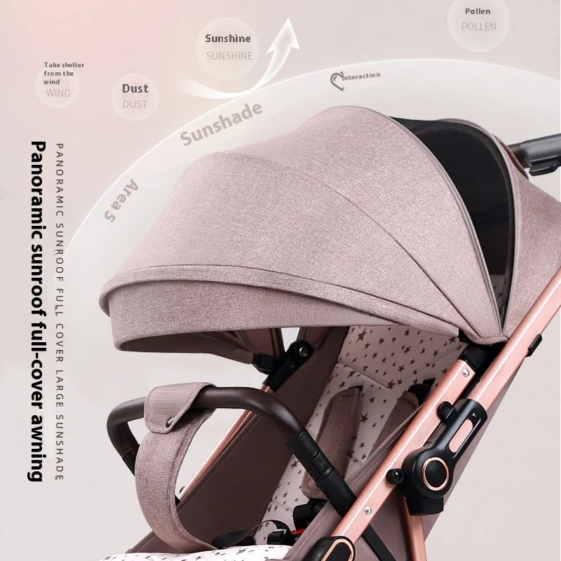 HKM-904979 Adjustable Baby Stroller with High-Quality Control for Newborns