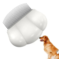 HKM-9050557 Universal Pet Grooming Comb for Dogs, Cats, and Rabbits - Detangling and Shedding Brush with Ergonomic Handle