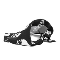 HKM-9052349 Halloween Skull Dog Slobber Towel - Polyester Triangle Scarf for Dogs