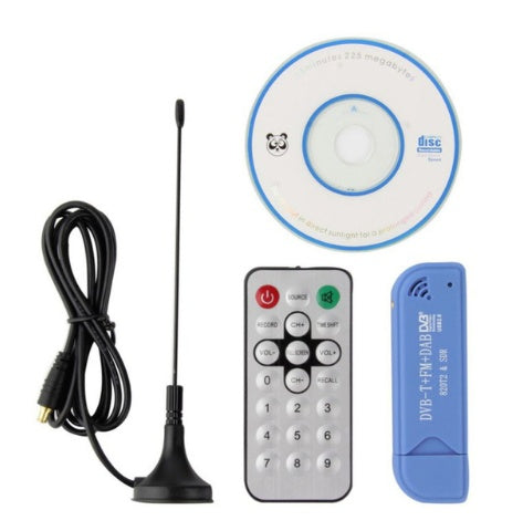 HKM-905299 USB Digital DVB-T TV Tuner Receiver Stick with RTL2832U R820T2 Chipset for PC and Laptop
