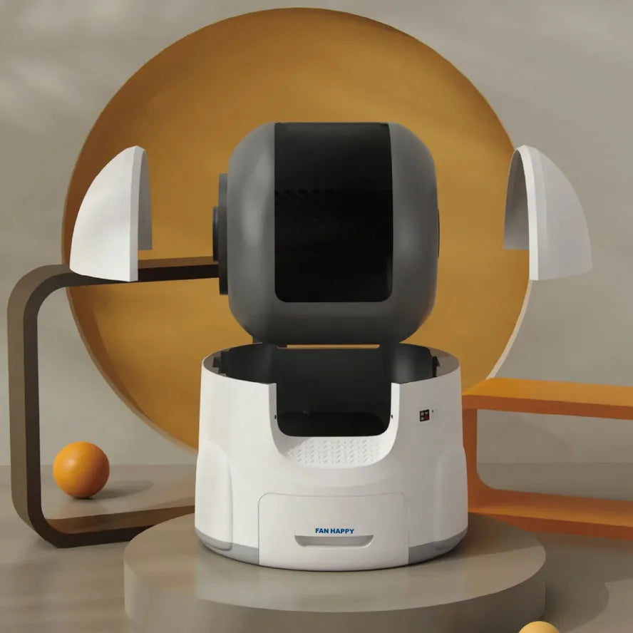 HKM-905555 Automatic Self-Cleaning Litter Box for Cats with APP Control