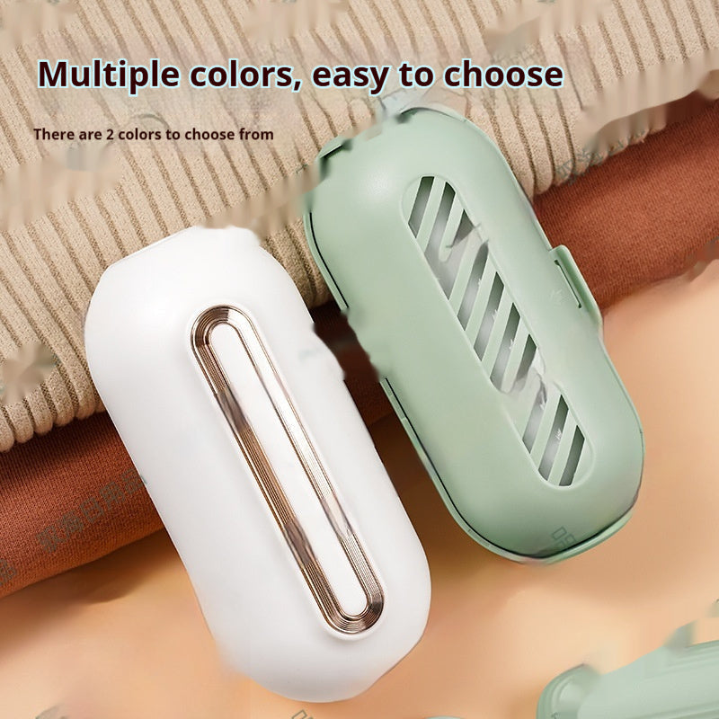 HKM-9056317 Portable Washable Hair Collector with Eco-Friendly Handle in Light Green and White Gold