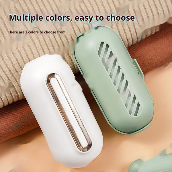 HKM-9056317 Portable Washable Hair Collector with Eco-Friendly Handle in Light Green and White Gold