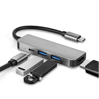HKM-905683 4-Port USB C to HDMI Docking Station with 4K Transmission Rate
