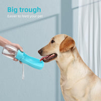 HKM-9057981 Portable Dog Water Bottle with Leak-Proof Design, Foldable Pet Water Dispenser for Small to Large Dogs