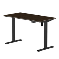 HKM-905811 Electric Height Adjustable Sit and Stand Desk with White Frame