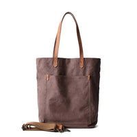 HKM-906003 Women's Canvas Crossbody Shopping Tote Bag - FX7096, 29x12x39cm