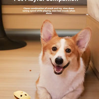 HKM-9060157 Fish-Shaped Slow Feeder Dog Treat Dispenser Toy – Durable Silicone Chew Toy for Boredom Relief and Teeth Cleaning