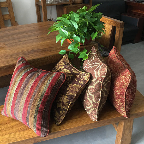 HKM-906067 Bohemian Ethnic Style Cushion Cover - American Design, Chemical Fiber Material