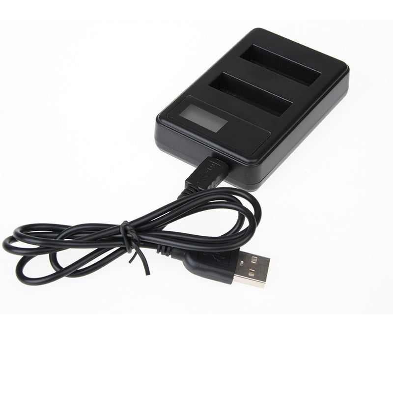 HKM-906323 Dual Battery Charger with LCD Power Display for Gopro Hero3/3+