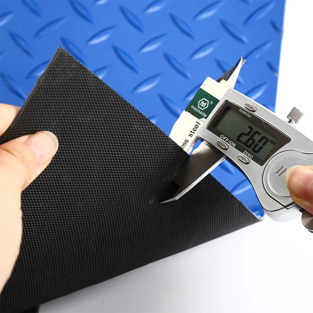 HKM-906451 BBQ Grill Under Mat - PVC Fireplace Protection Carpet for Outdoor Cooking