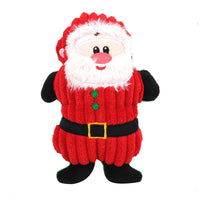 HKM-9067069 Plush Dog Toy with Sound Generator for Dental Health and Interactive Play