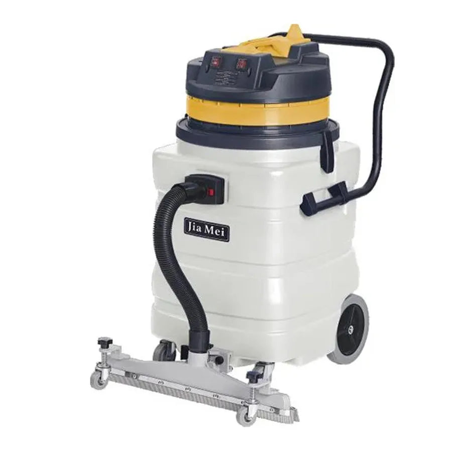 HKM-906835 90L High-Power Yellow Vacuum Cleaner for Commercial and Industrial Use
