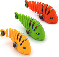 HKM-906899 Multicolor Wind-Up Wiggle Fish Toy for Babies and Toddlers